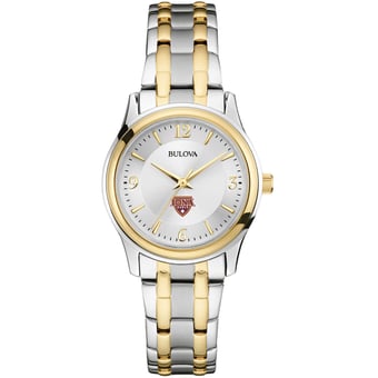 Women's Bulova  Silver/Gold Iona University Gaels Two-Tone Stainless Steel Watch