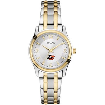 Women's Bulova  Silver/Gold Lewis & Clark College Pioneers Two-Tone Stainless Steel Watch