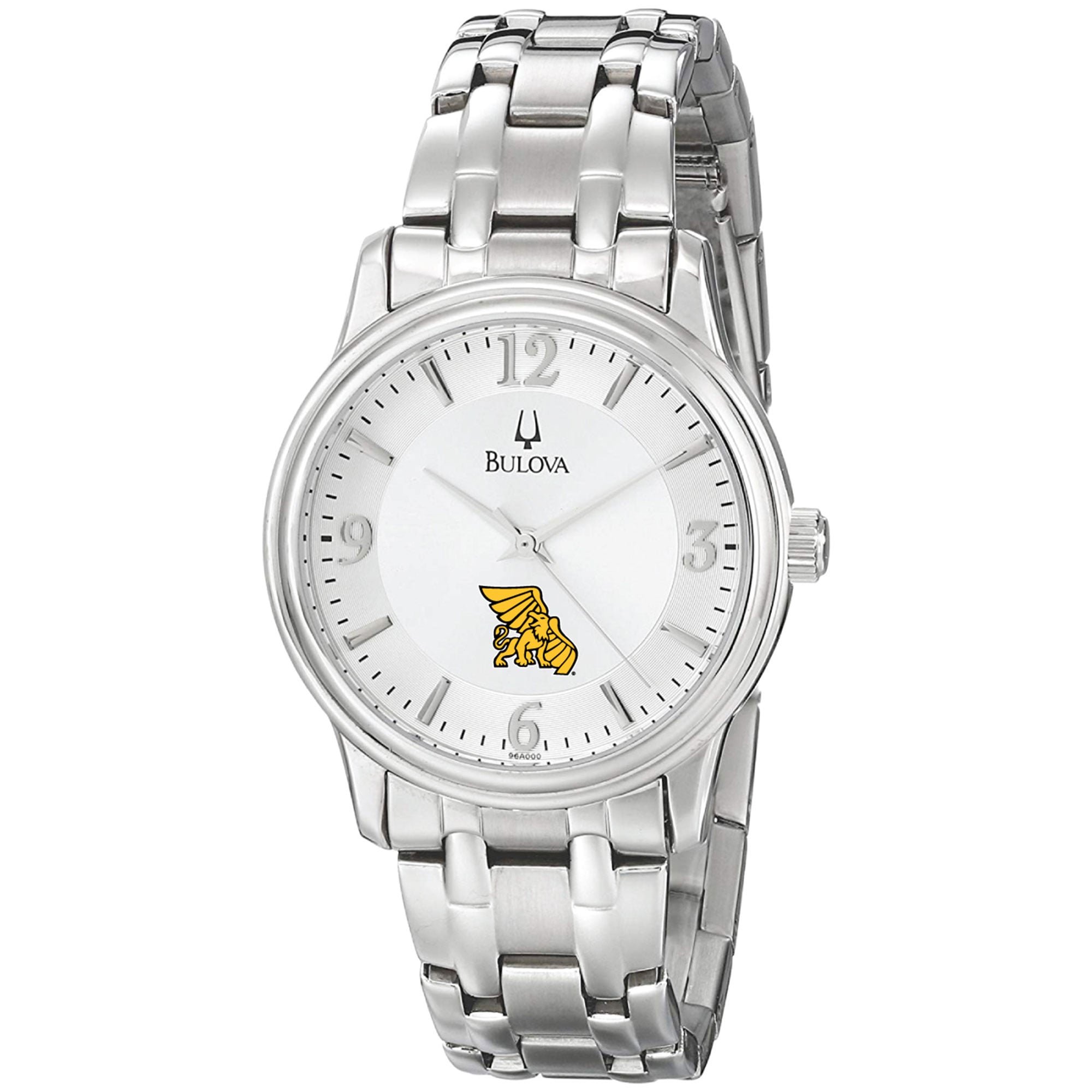 Men's Bulova  Silver Missouri Western State Griffons Stainless Steel Quartz Watch