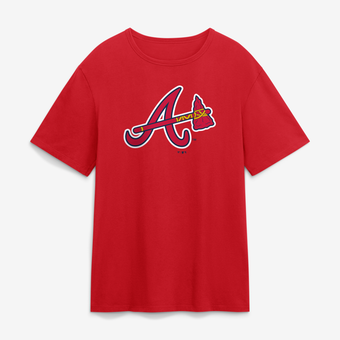 Men's Fanatics Red Atlanta Braves Alternate Logo Legacy T-Shirt