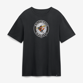 Men's Fanatics Black Baltimore Orioles Vintage Logo Legacy T-Shirt