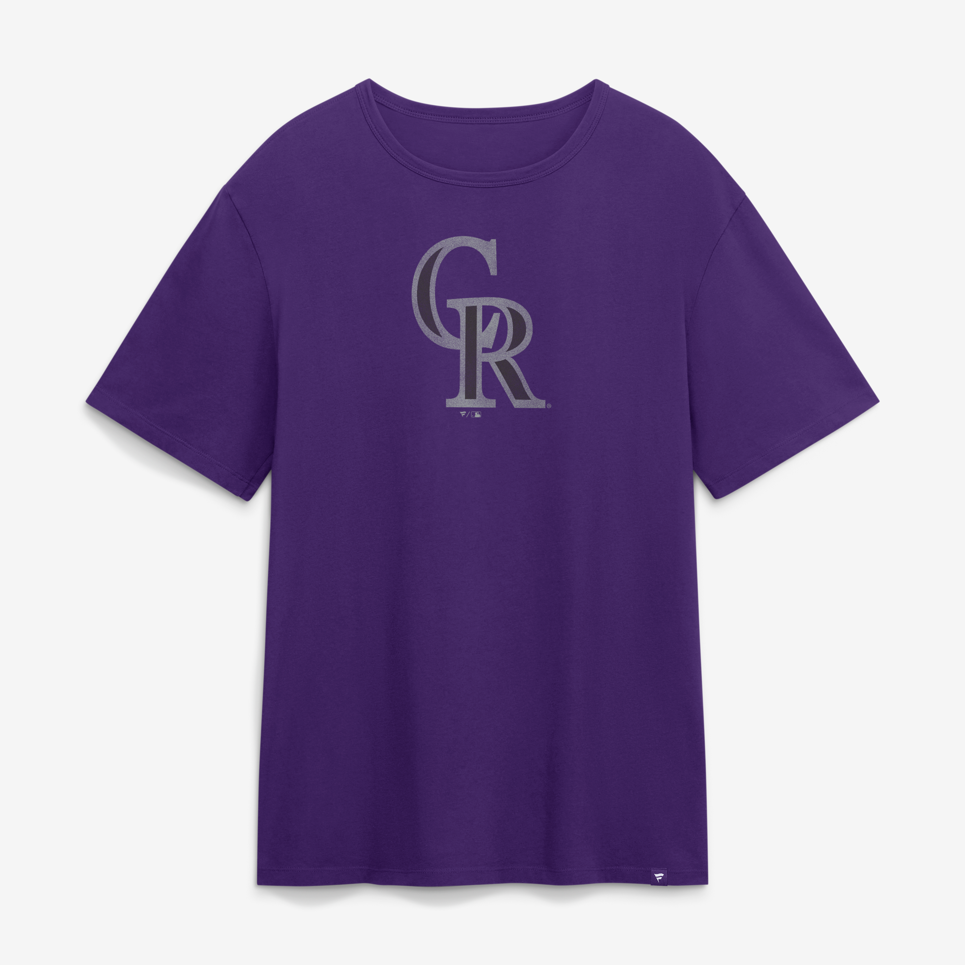 Men's Fanatics Purple Colorado Rockies Vintage Logo Legacy T-Shirt