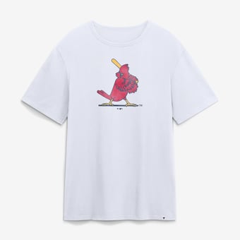 Men's Fanatics White St. Louis Cardinals Vintage Logo Legacy T-Shirt