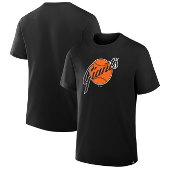 Men's Fanatics Black San Francisco Giants Vintage Logo Legacy T-Shirt