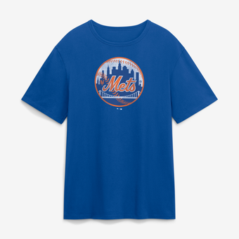 Men's Fanatics Royal New York Mets Vintage Logo Legacy T-Shirt