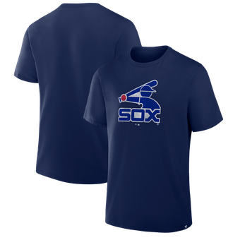Men's Fanatics Navy Chicago White Sox Vintage Logo Legacy T-Shirt