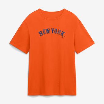 Men's Fanatics Orange New York Mets Alternate Logo Legacy T-Shirt