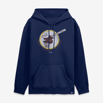 Men's Fanatics Navy San Diego Padres Heritage Hoodie