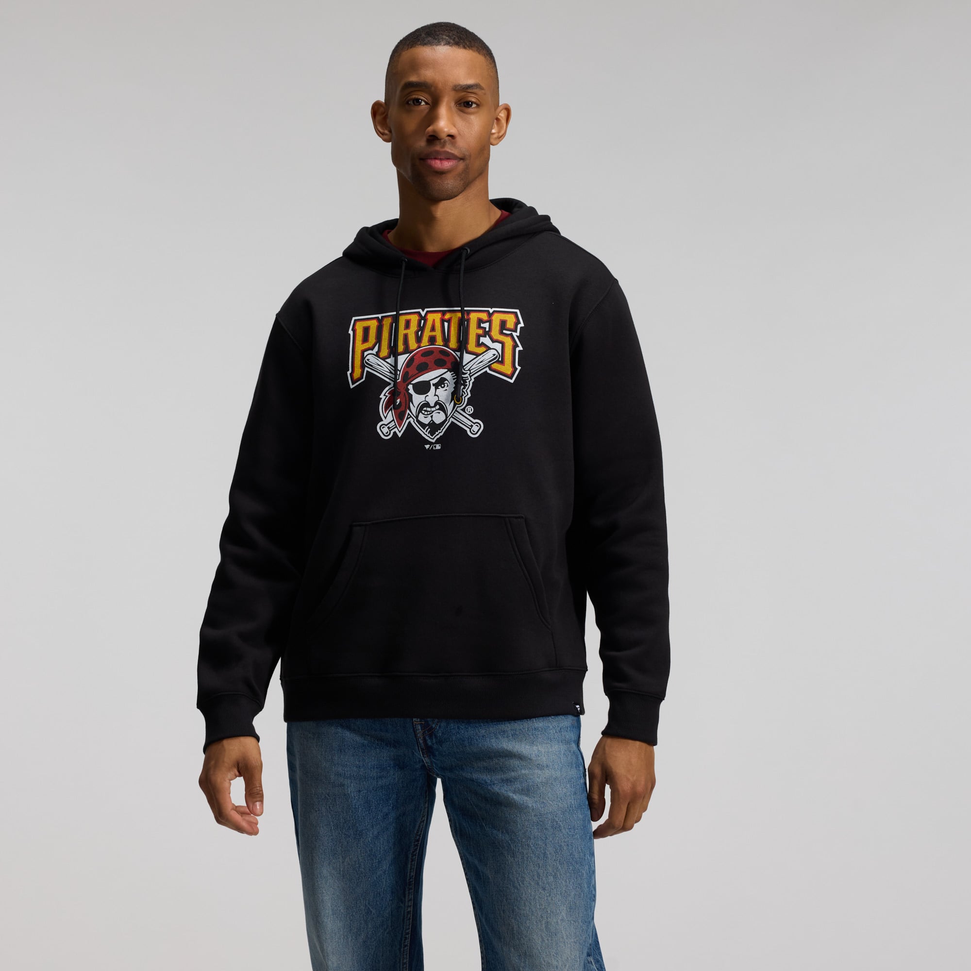 Men's Fanatics Black Pittsburgh Pirates Heritage Hoodie