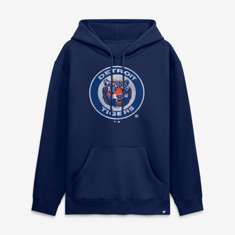 Men's Fanatics Navy Detroit Tigers Heritage Hoodie