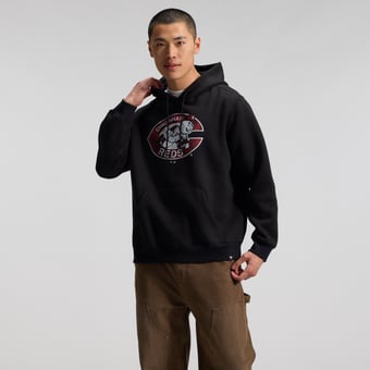 Men's Fanatics Black Cincinnati Reds Heritage Hoodie