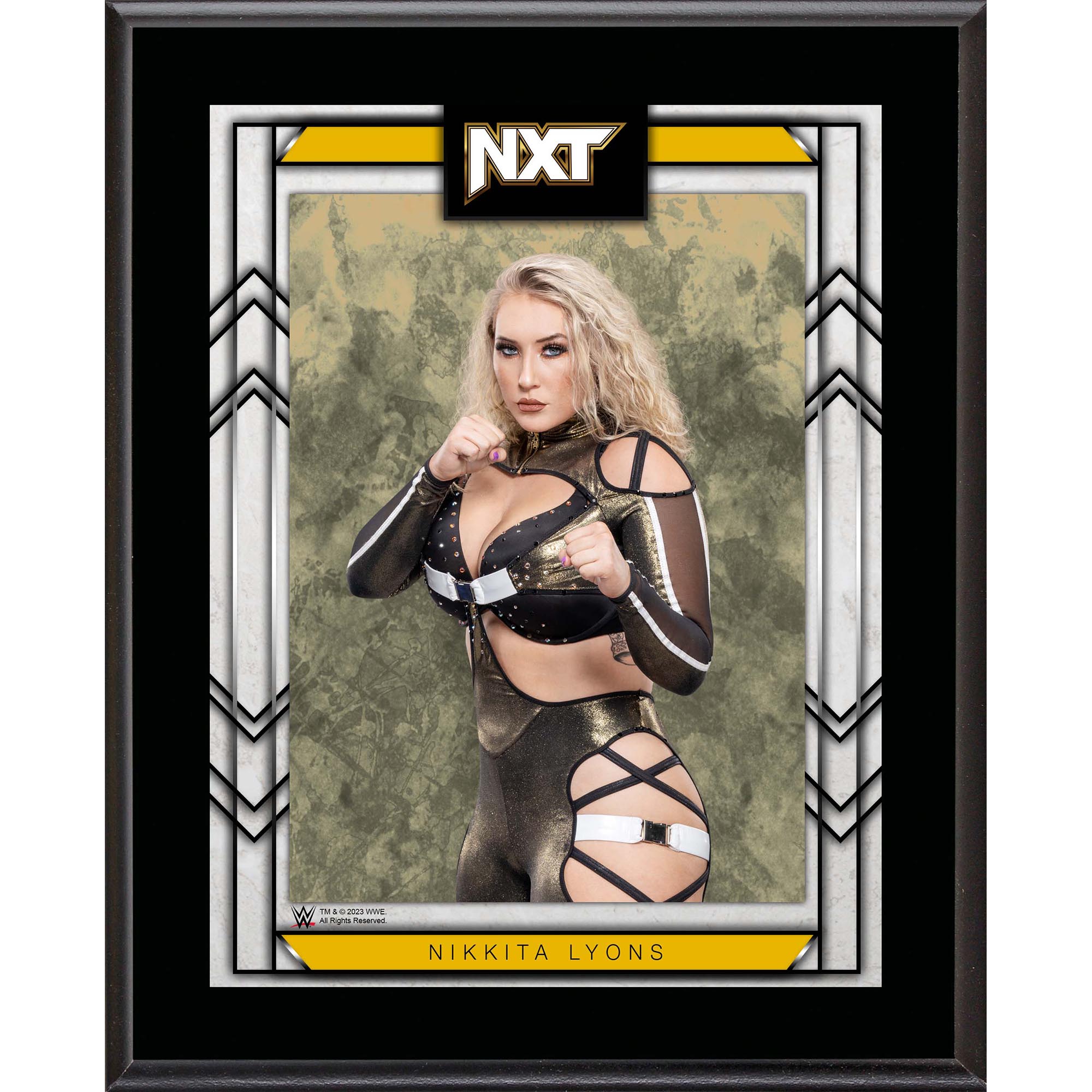 Nikkita Lyons WWE NXT 10.5″ x 13″ Sublimated Plaque Nikkita Lyons WWE NXT 10.5″ x 13″ Sublimated Plaque