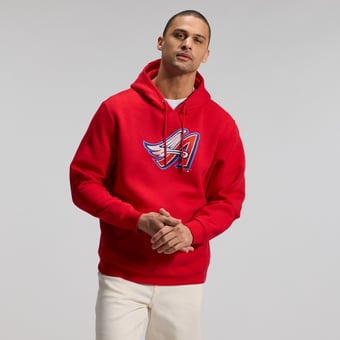 Men's Fanatics Red California Angels Era Hoodie