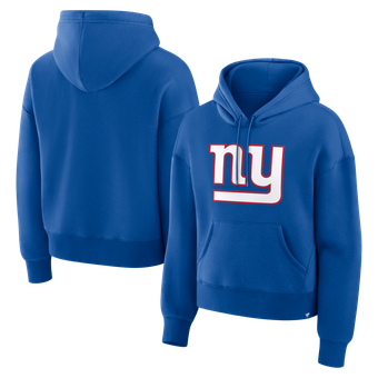 Women's Fanatics Royal New York Giants Relaxed High Hip Essential Legacy Hoodie