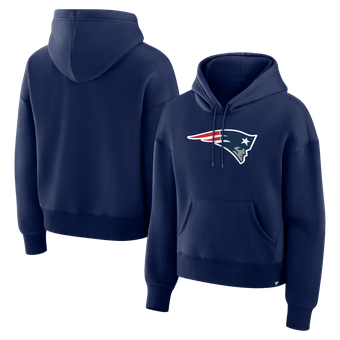 Women's Fanatics Navy New England Patriots Essential Legacy Hoodie