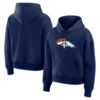 Women's Fanatics Navy Denver Broncos Essential Legacy Hoodie