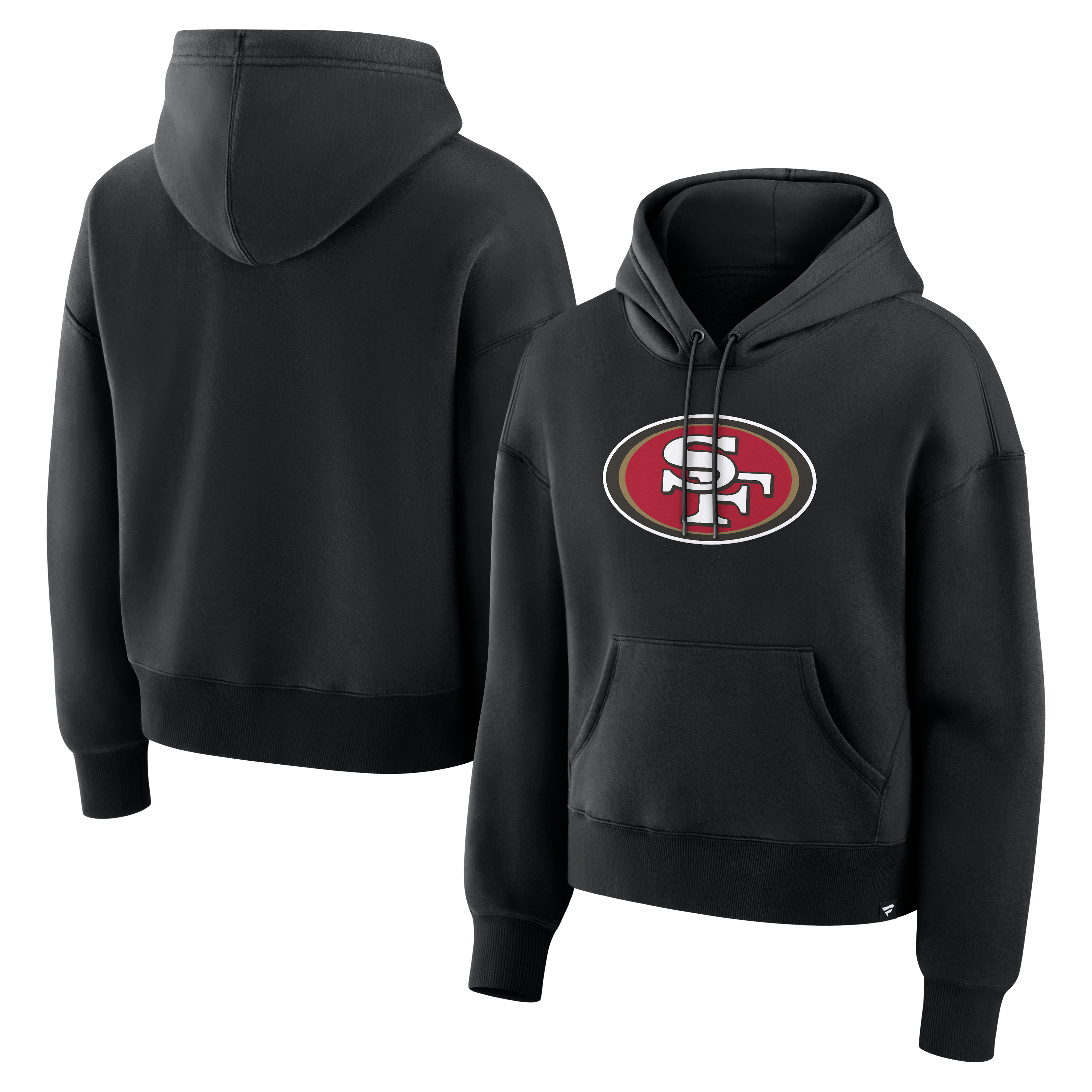 Women’s Fanatics Black San Francisco 49ers Essential Legacy Hoodie