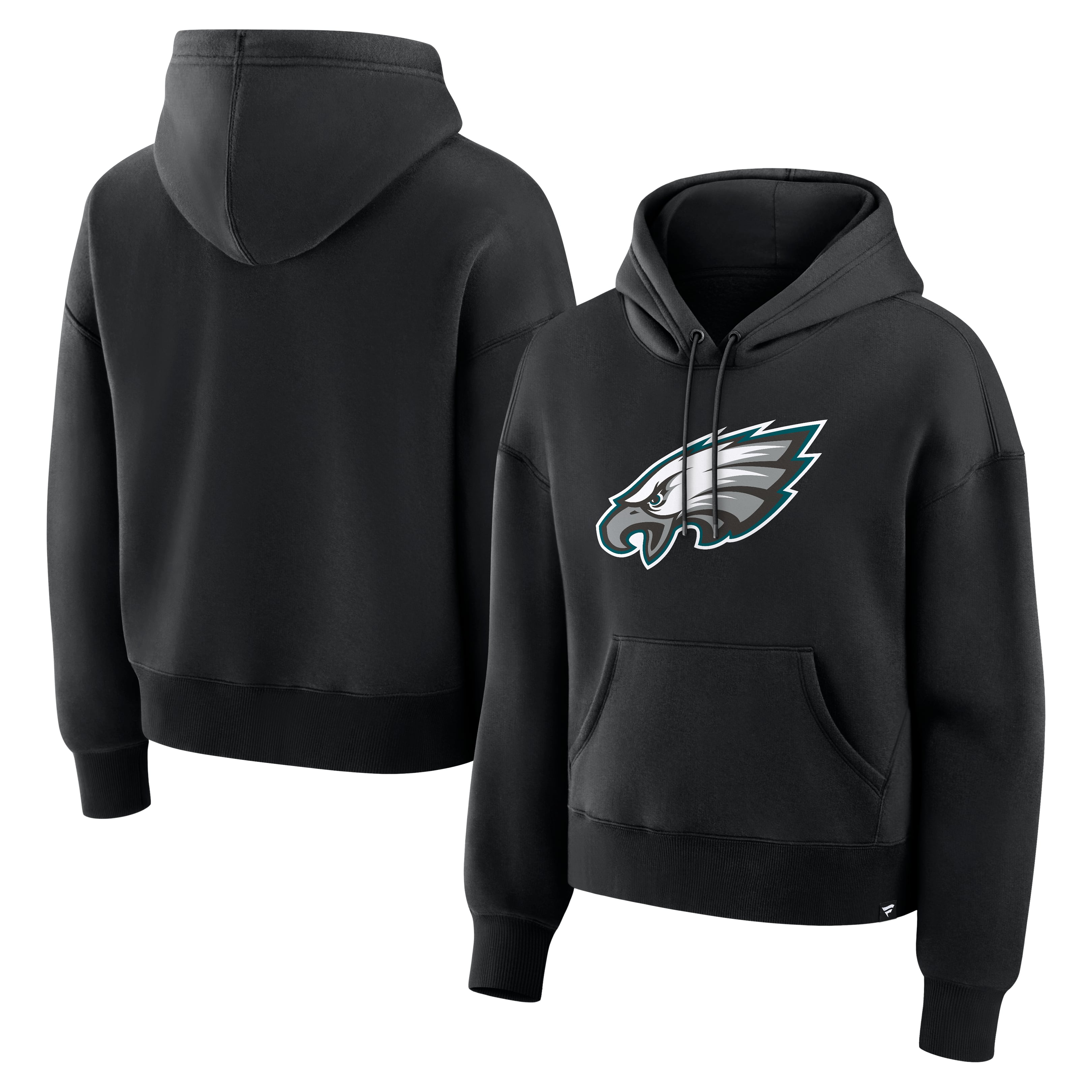 Women's Fanatics Black Philadelphia Eagles Essential Legacy Hoodie