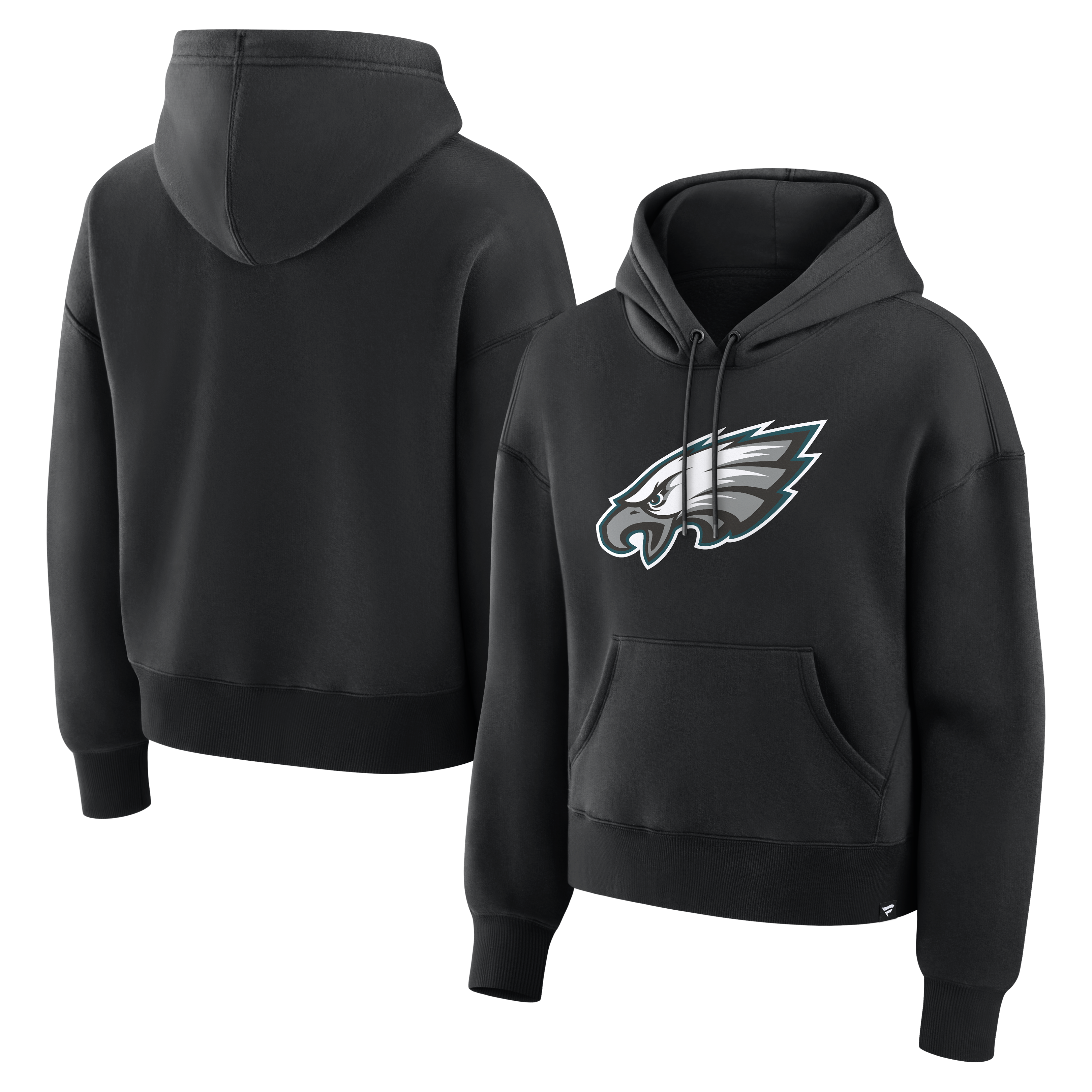 Women's Fanatics Black Philadelphia Eagles Essential Legacy Hoodie