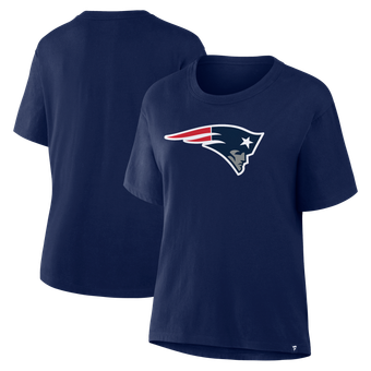 Women's Fanatics Navy New England Patriots Essential Legacy T-Shirt