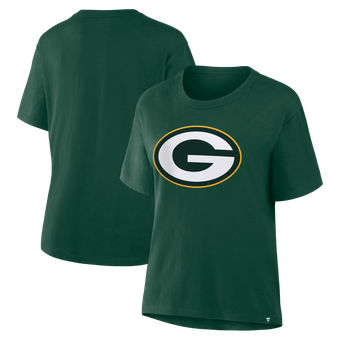 Women's Fanatics Green Green Bay Packers Essential Legacy T-Shirt