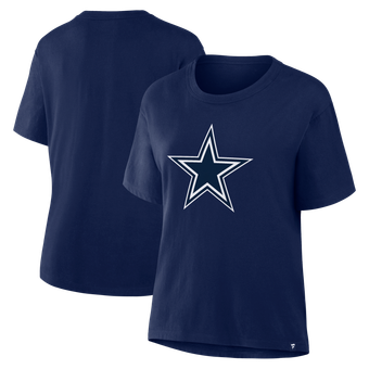 Women's Fanatics Navy Dallas Cowboys Essential Legacy T-Shirt
