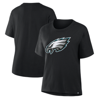 Women's Fanatics Black Philadelphia Eagles Essential Legacy T-Shirt