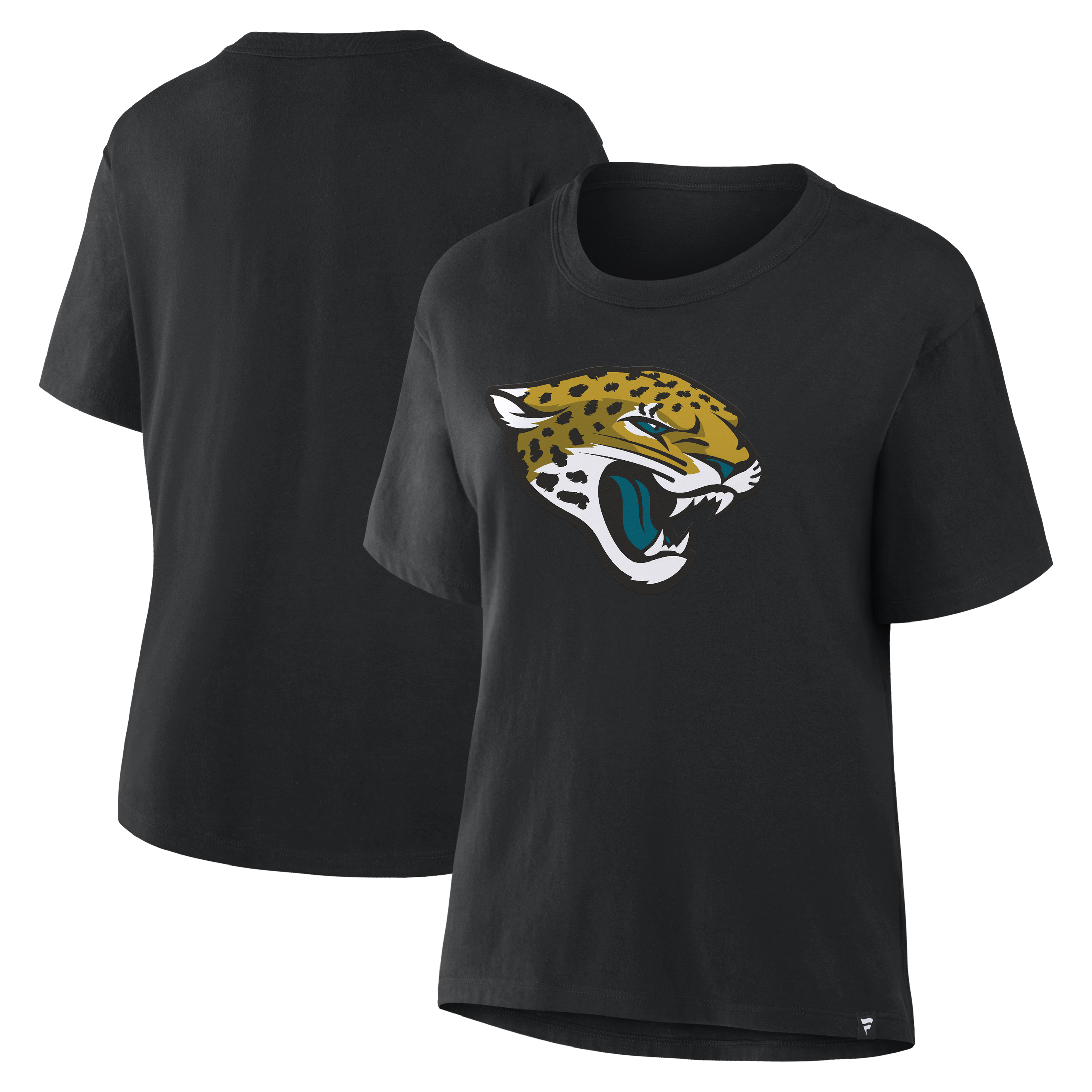 Women's Fanatics Black Jacksonville Jaguars Essential Legacy T-Shirt