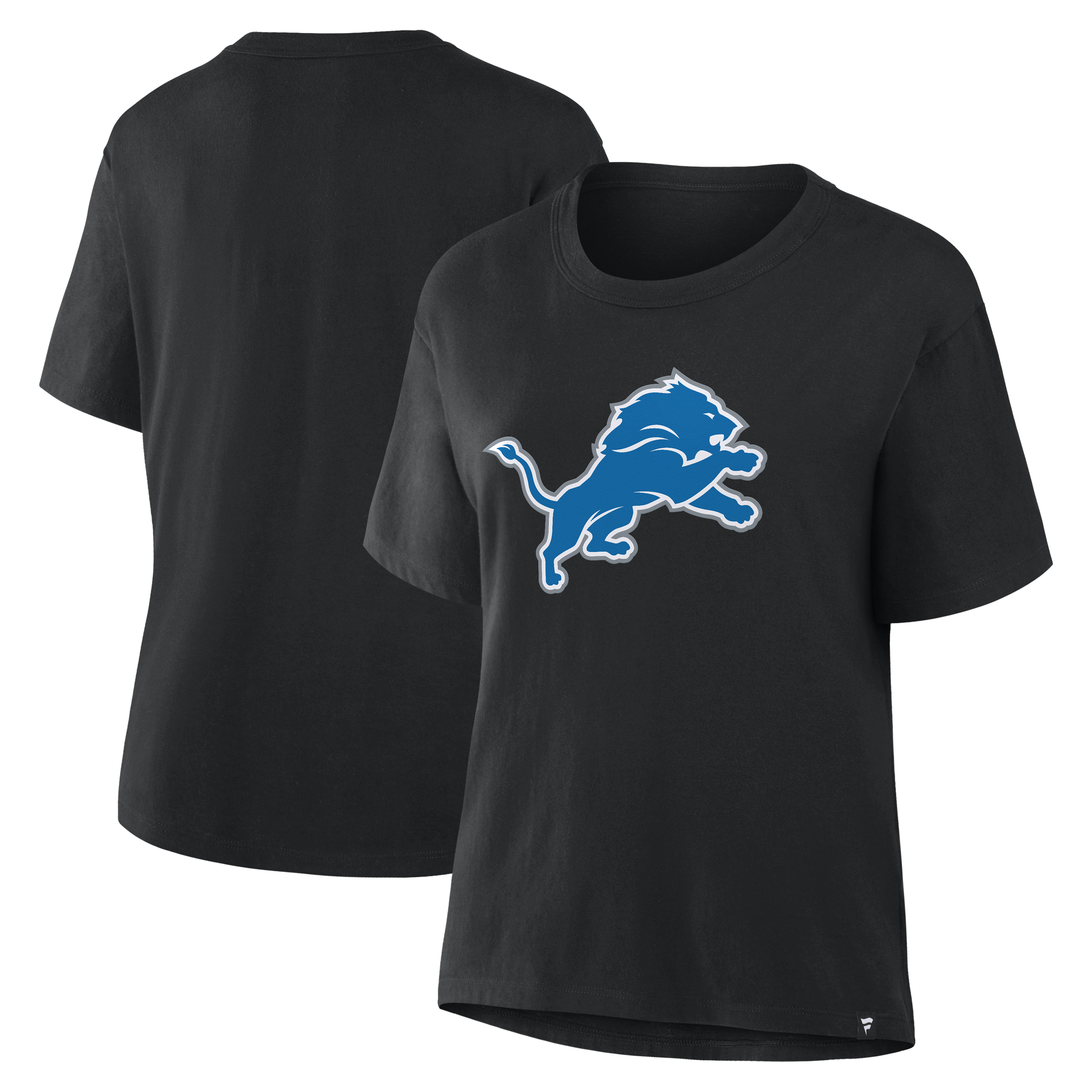 Fanatics Women's Black Detroit Lions Essential Legacy T-Shirt - Black