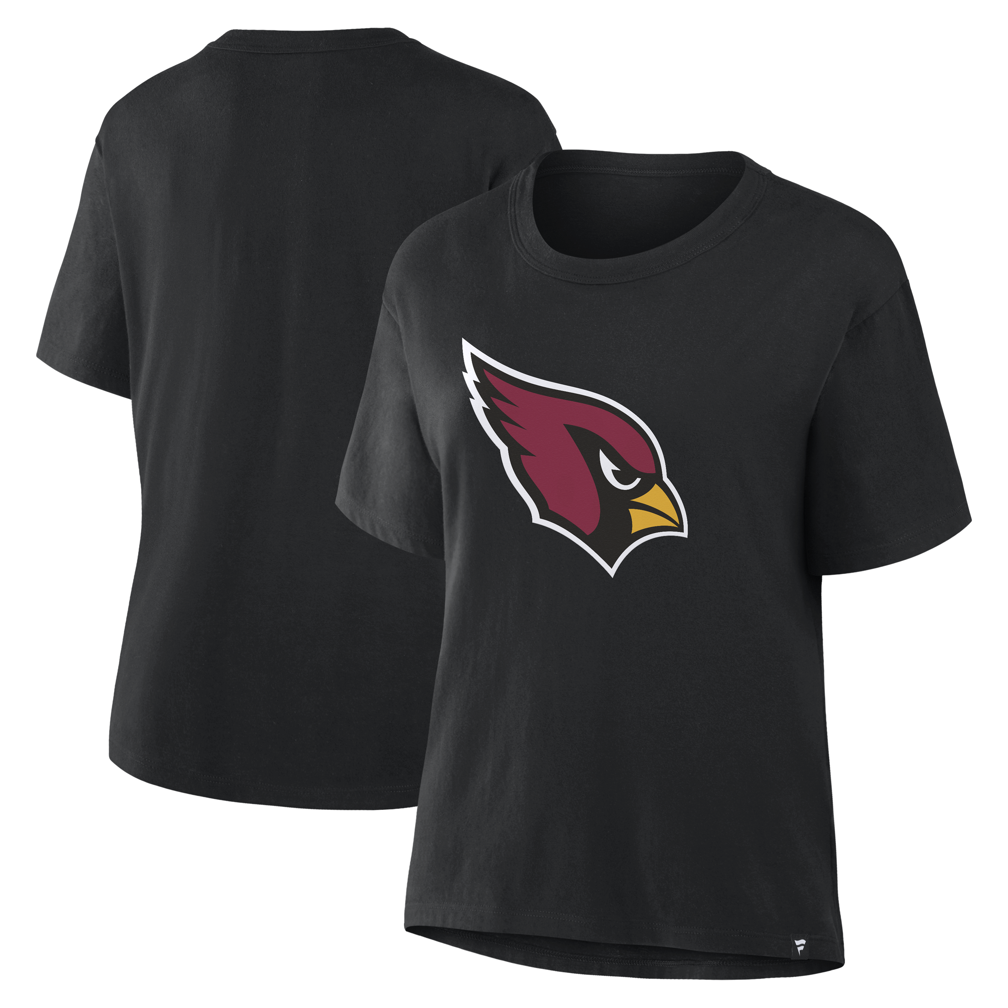 Women's Fanatics Black Arizona Cardinals Essential Legacy T-Shirt