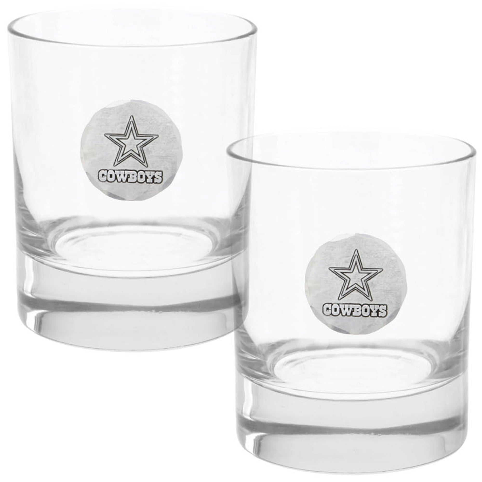 Dallas Cowboys Two-Piece 11oz. Rocks Glass Set Dallas Cowboys Two-Piece 11oz. Rocks Glass Set