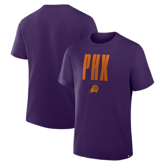 Men's Fanatics  Purple Phoenix Suns Full Court Condition T-Shirt