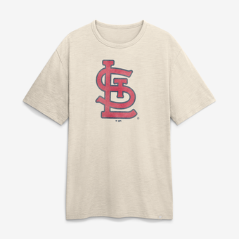 Men's Fanatics Cream St. Louis Cardinals Stadium Slub T-Shirt