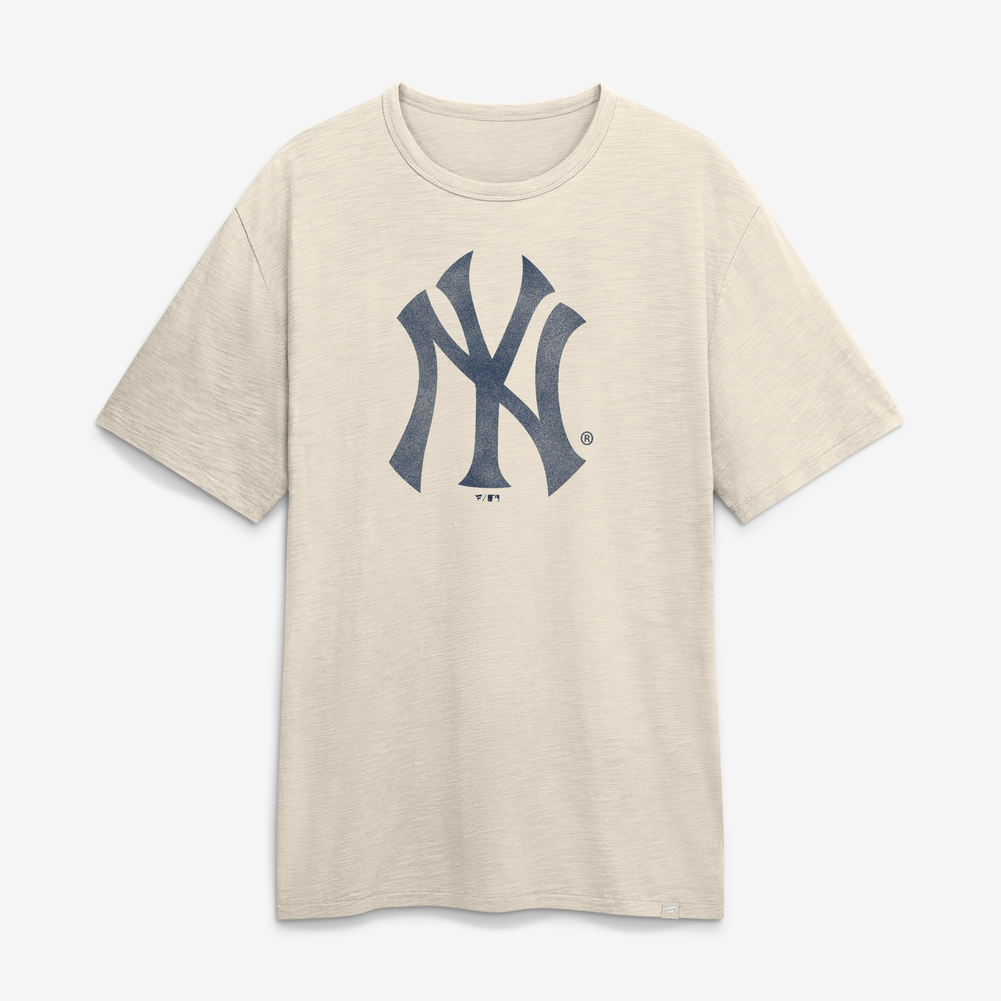 Men's Fanatics Cream New York Yankees Stadium Slub T-Shirt