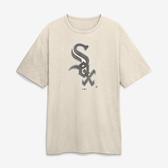 Men's Fanatics Cream Chicago White Sox Stadium Slub T-Shirt