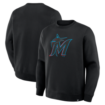 Men's Fanatics Black Miami Marlins Legacy Sweatshirt