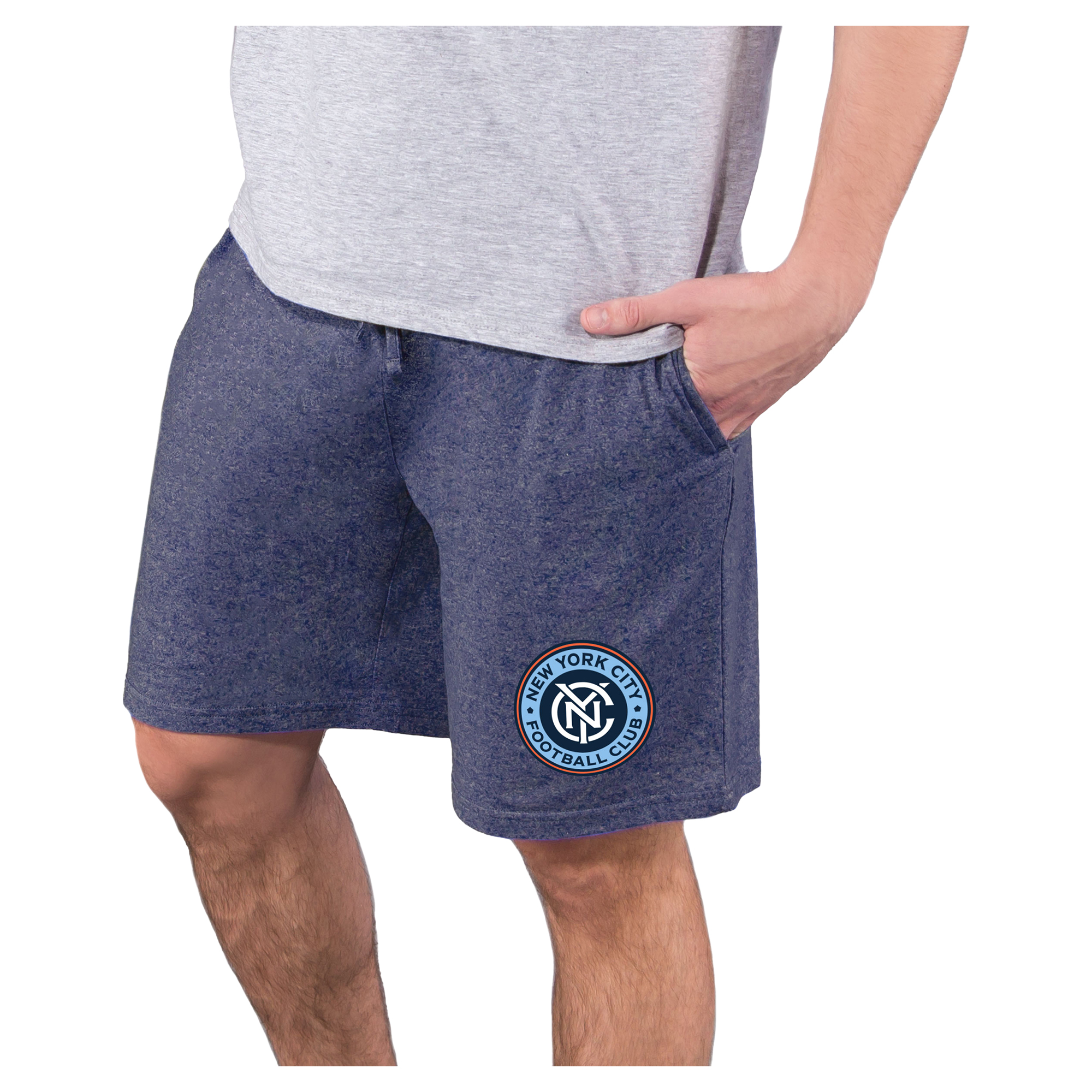 Men’s Concepts Sport  Navy New York City FC Quest Knit Jam Shorts
