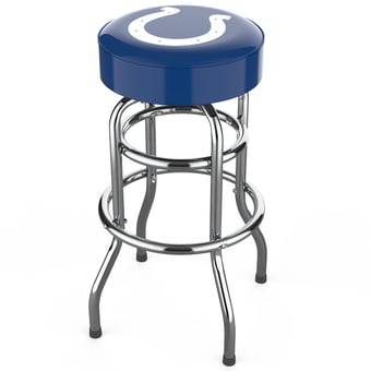 Imperial  Indianapolis Colts Team Chrome Bar Stool