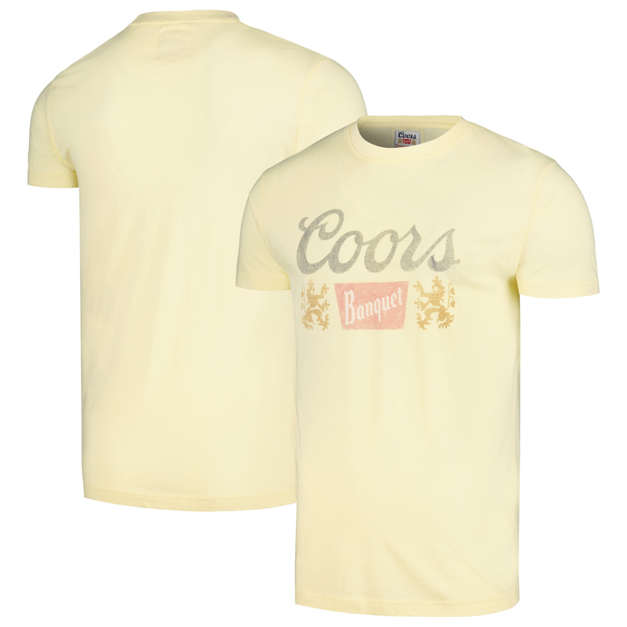 Men's American Needle Yellow Coors Vintage Fade T-Shirt