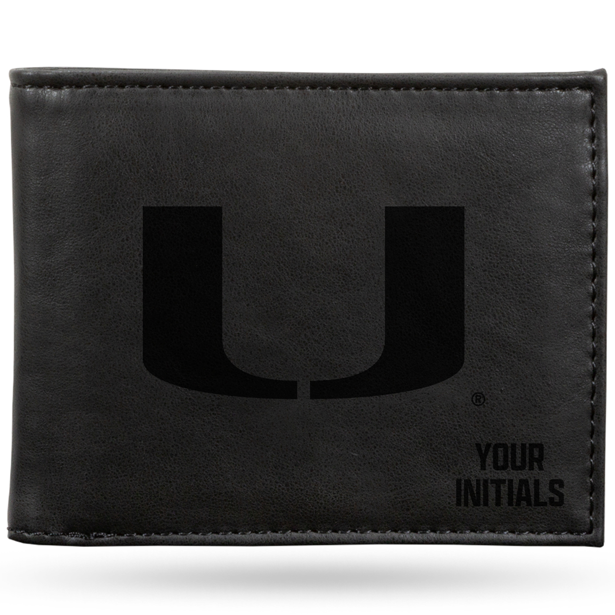 Miami Hurricanes Personalized Billfold Wallet