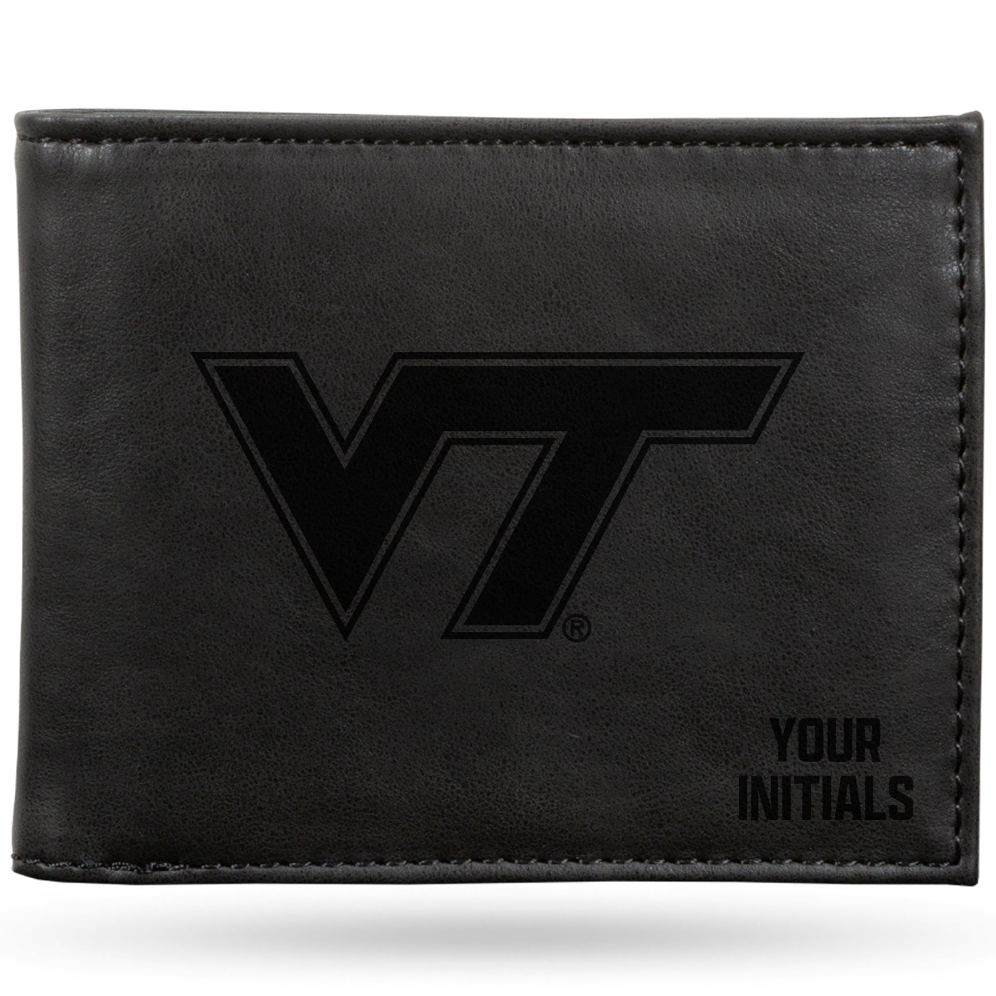 Virginia Tech Hokies Personalized Billfold Wallet