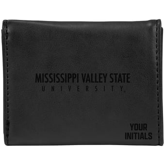 Mississippi Valley State University Delta Devils Personalized Trifold Wallet