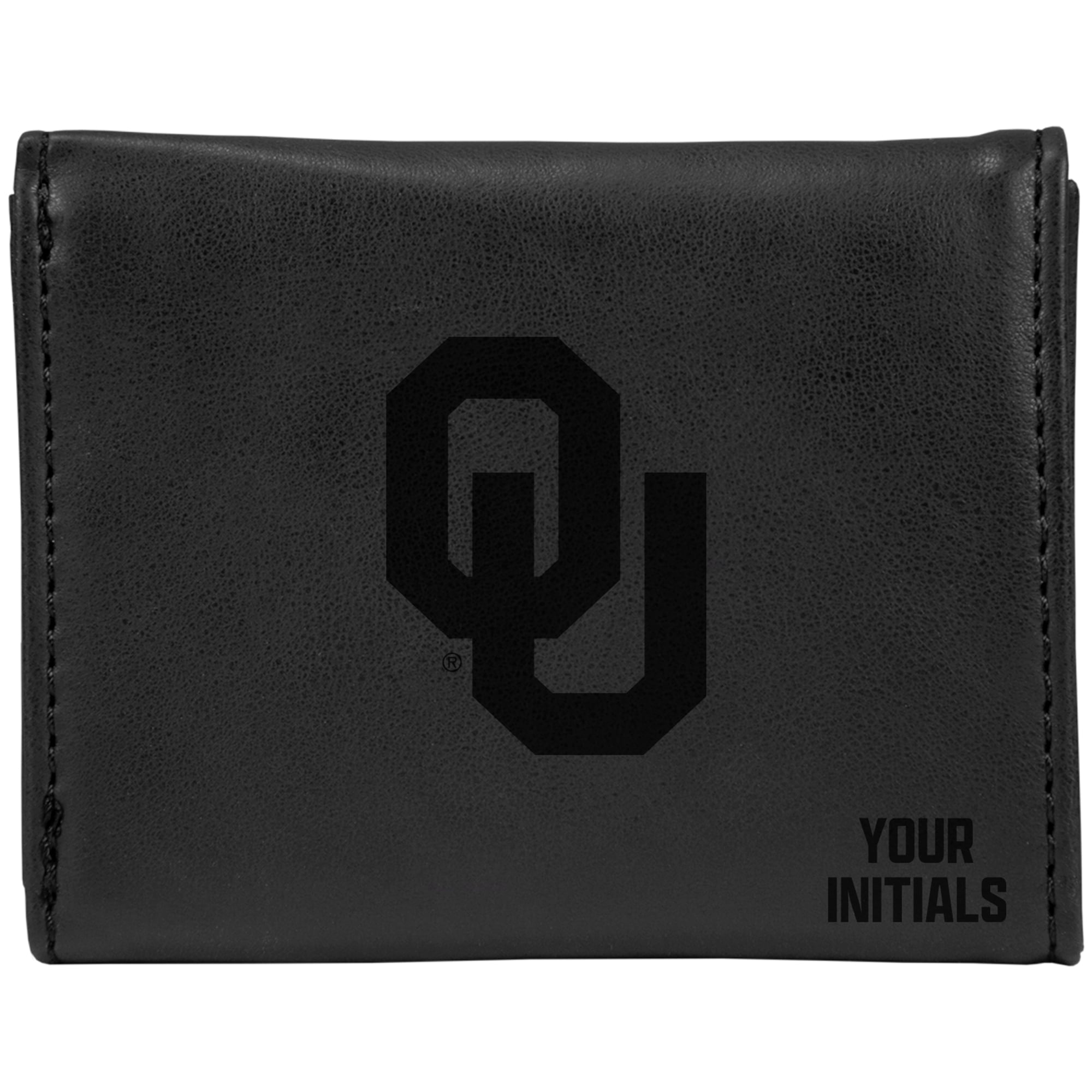 Oklahoma Sooners Personalized Trifold Wallet
