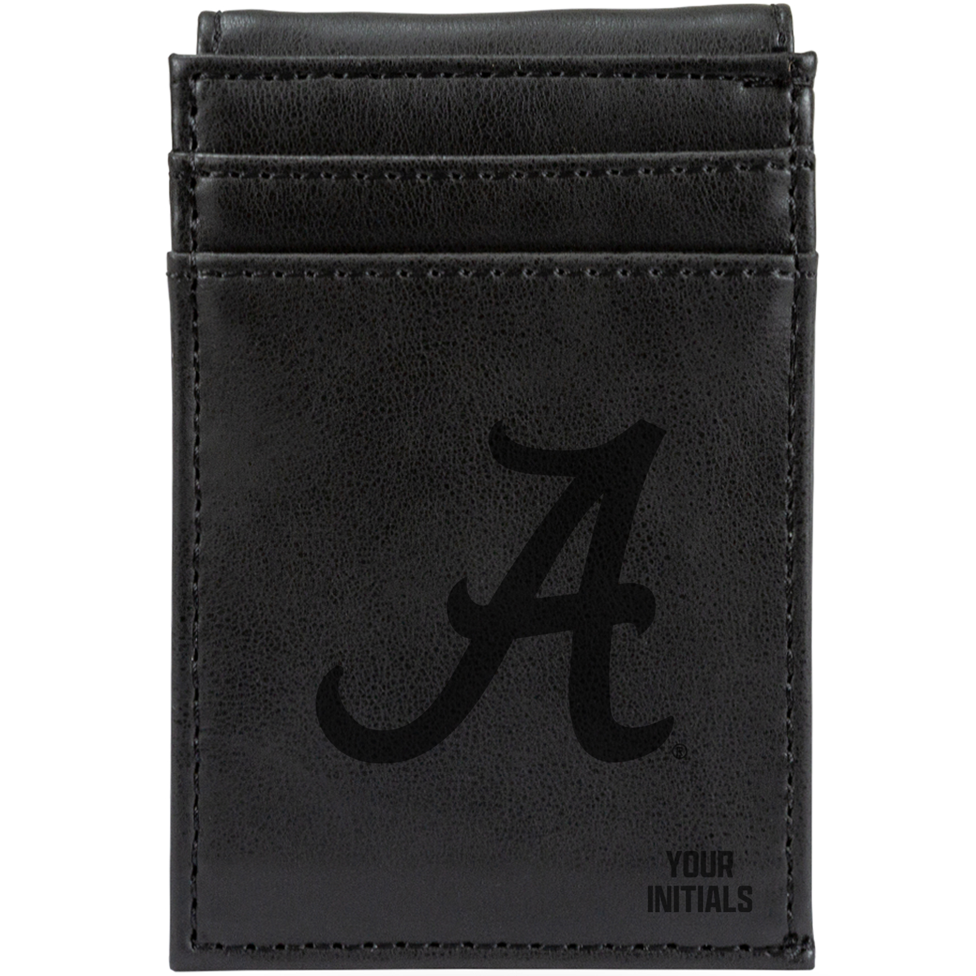 Alabama Crimson Tide Personalized Front Pocket Wallet