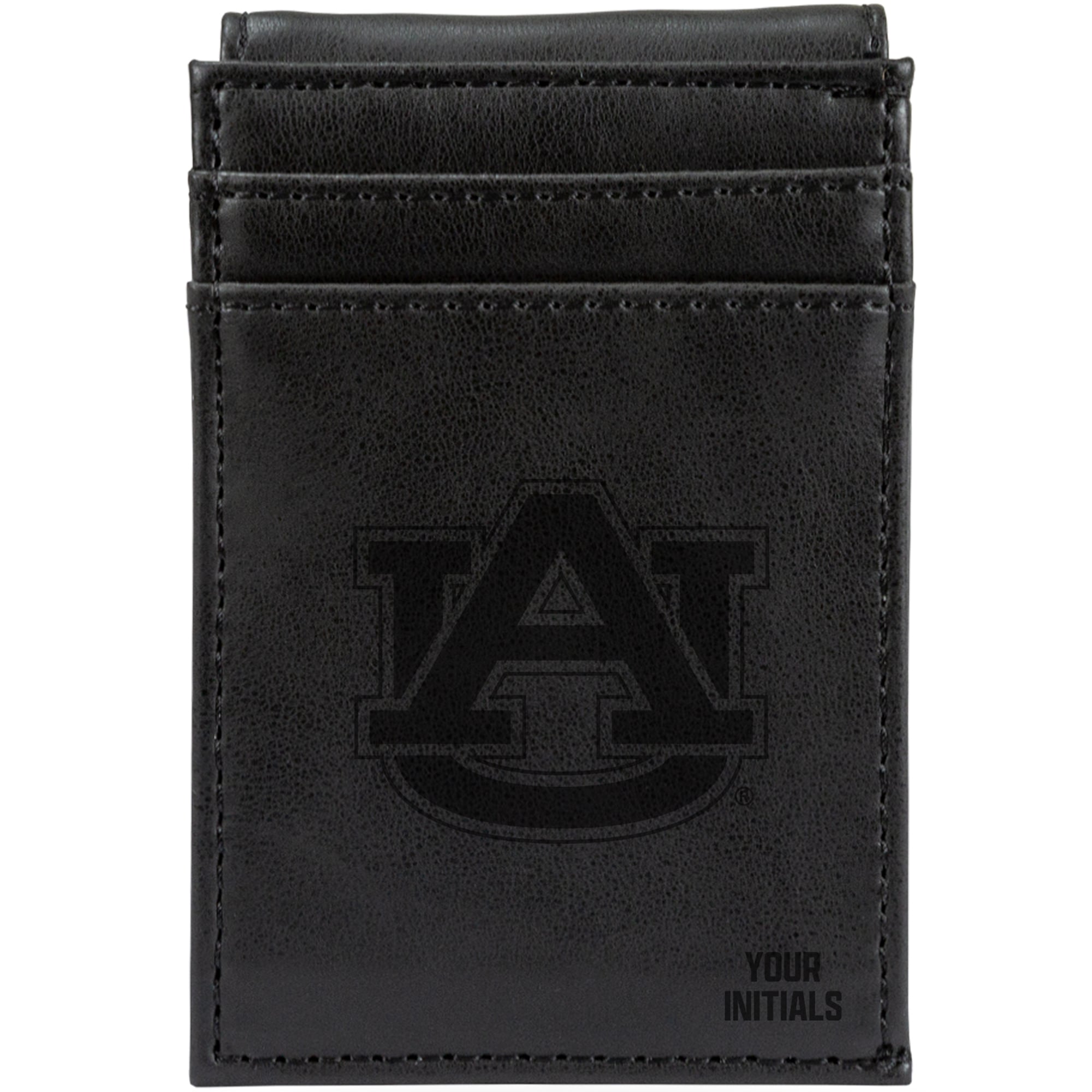 Auburn Tigers Personalized Front Pocket Wallet