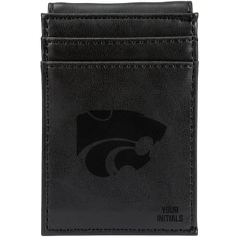 Kansas State Wildcats Personalized Front Pocket Wallet