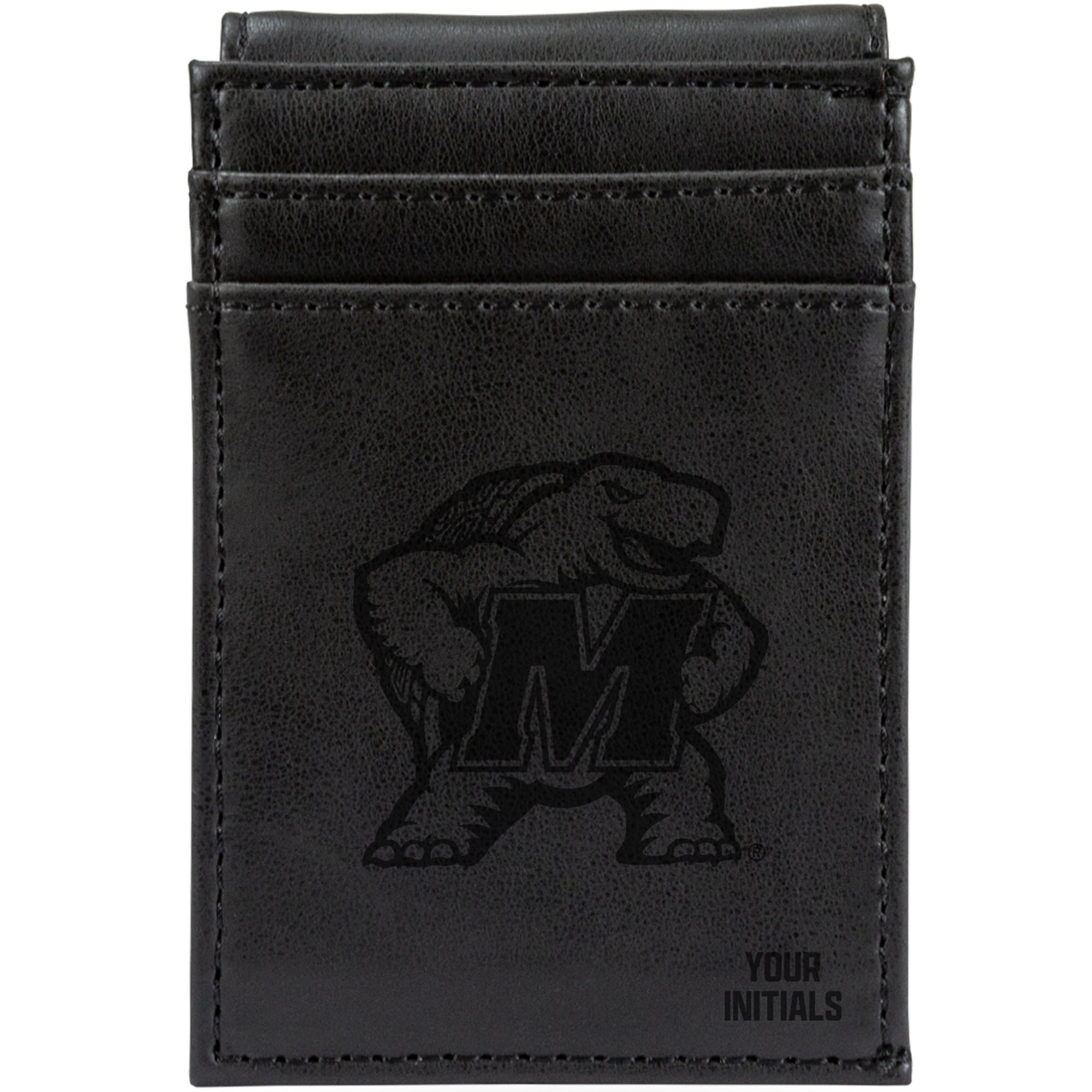 Maryland Terrapins Personalized Front Pocket Wallet