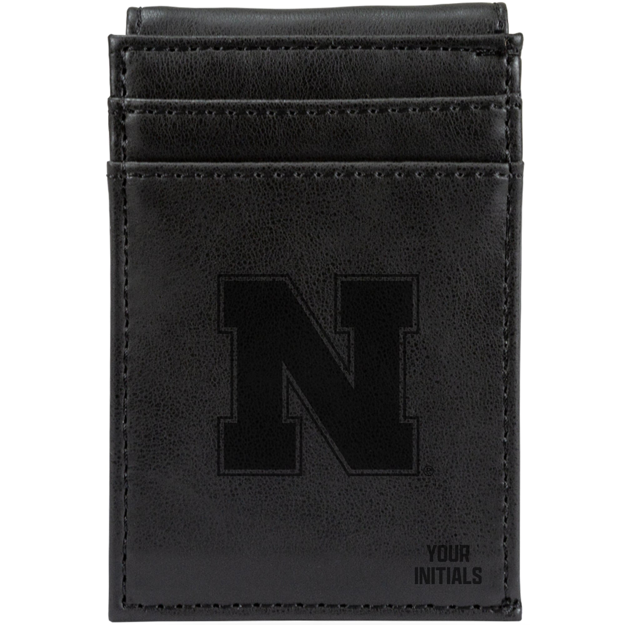 Nebraska Huskers Personalized Front Pocket Wallet