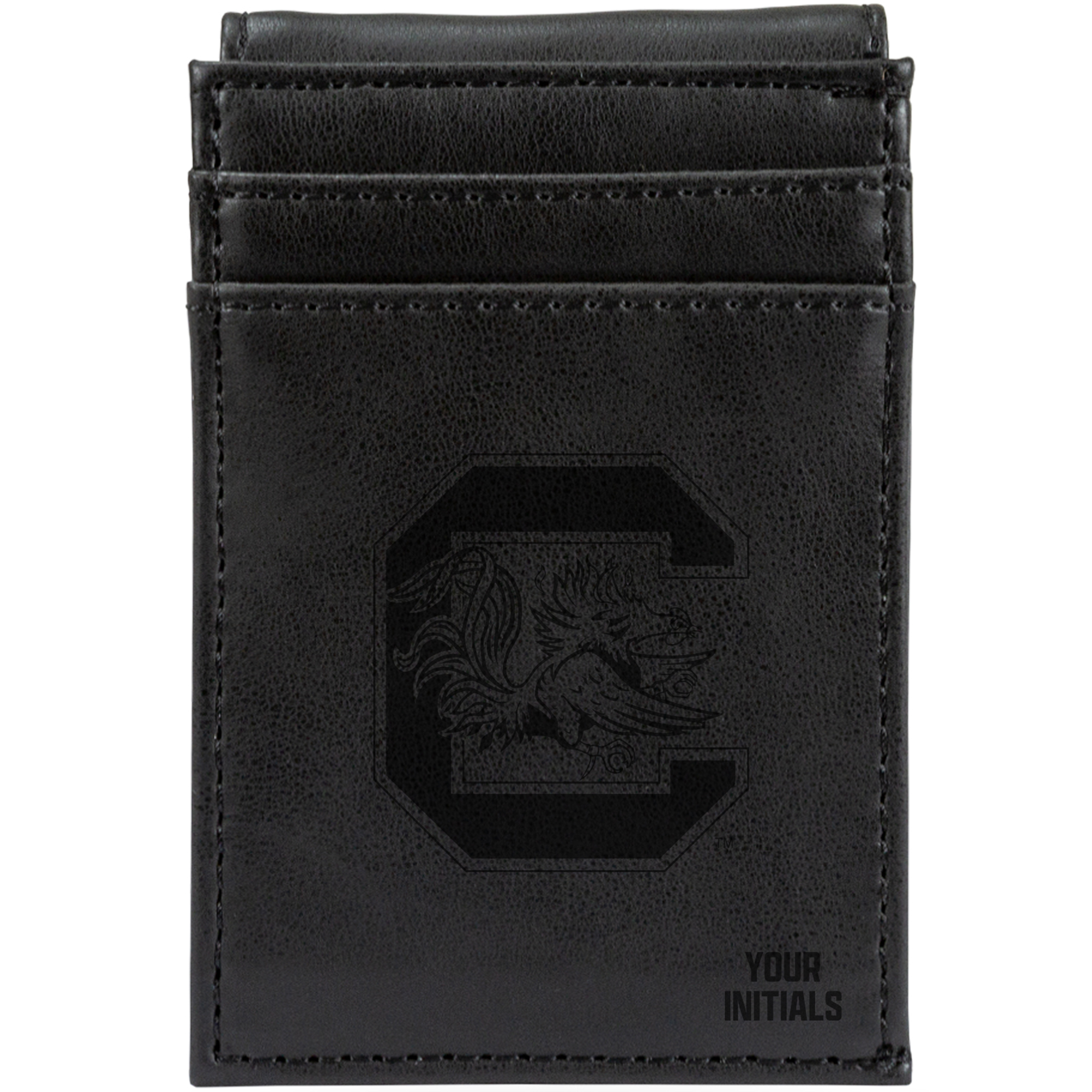 South Carolina Gamecocks Personalized Front Pocket Wallet