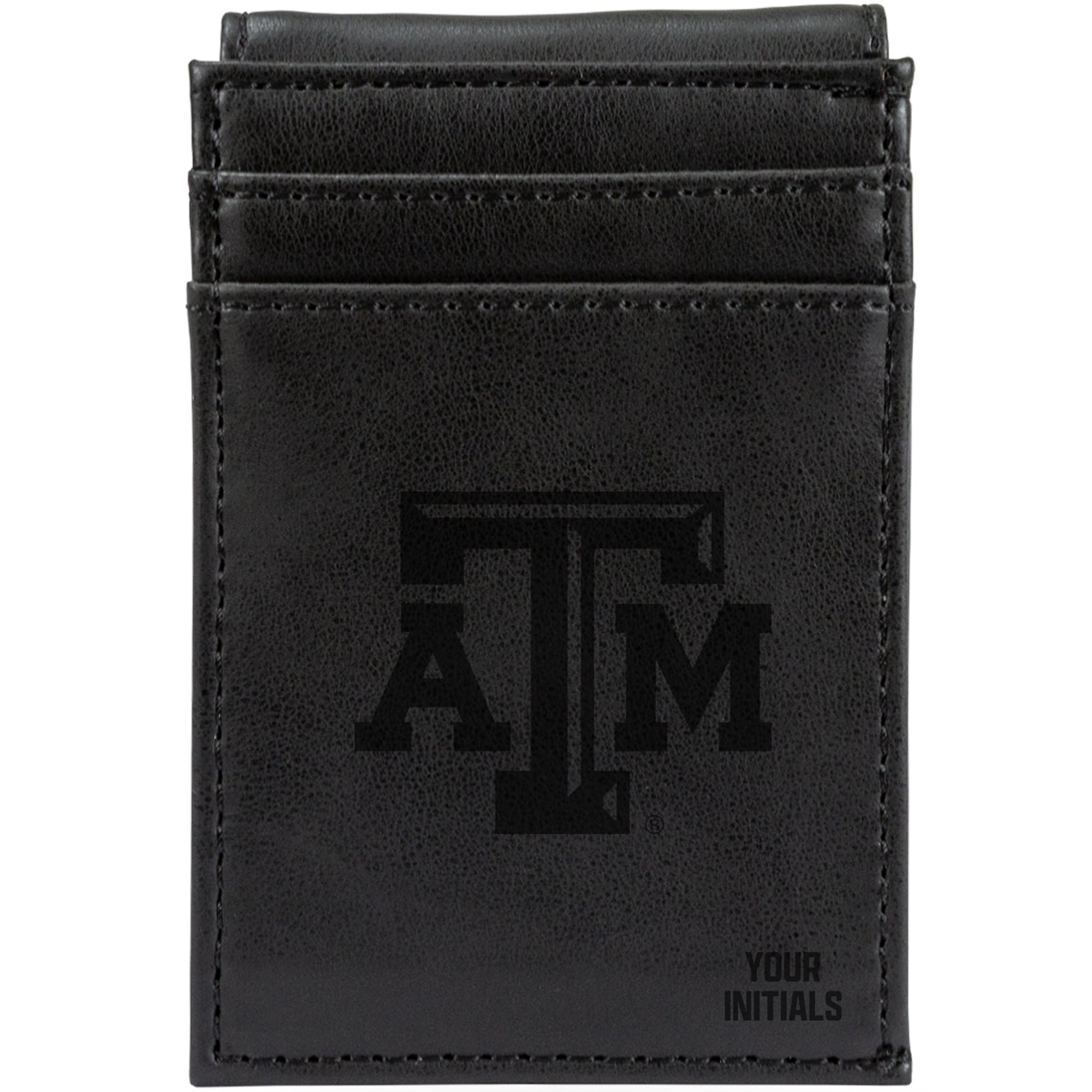 Texas A&M Aggies Personalized Front Pocket Wallet